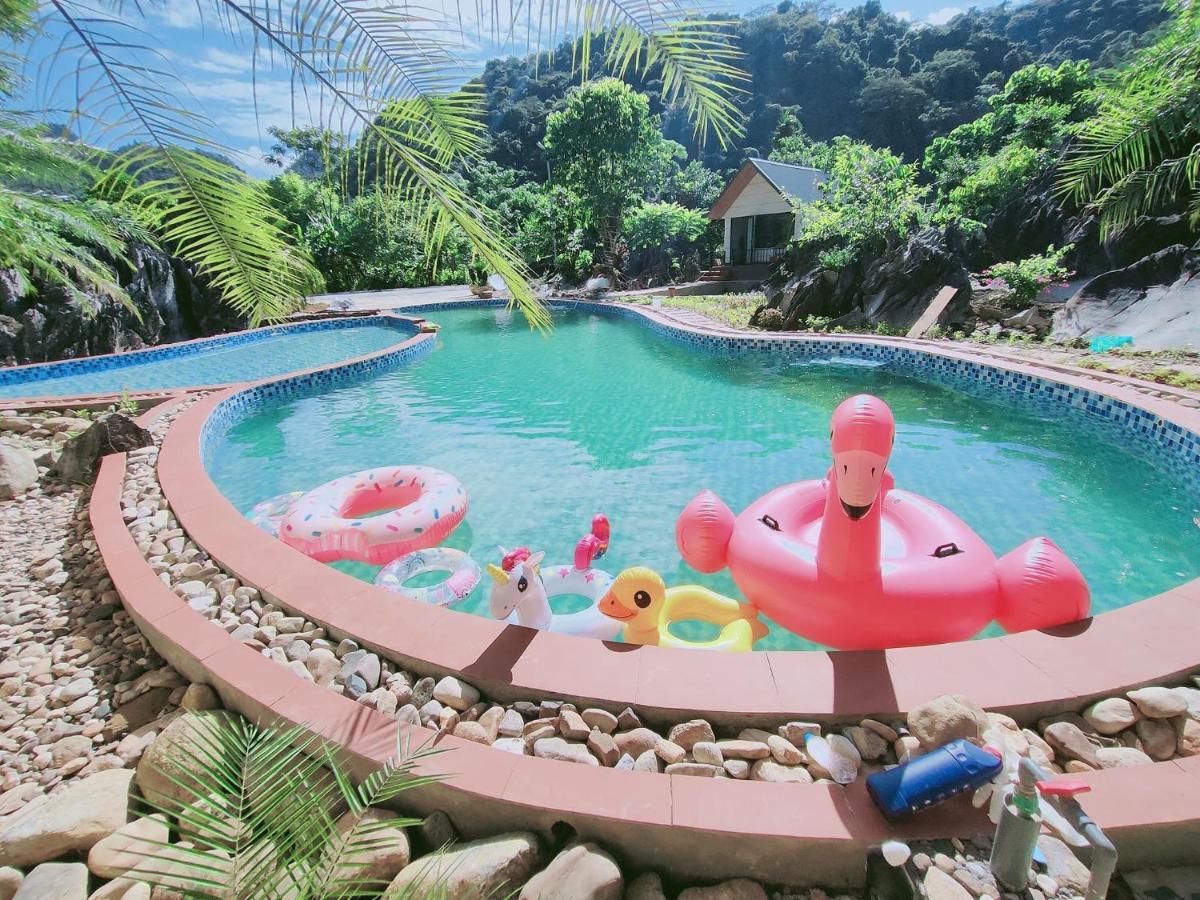 Wings Ha Giang Loop Bungalow ภายนอก รูปภาพ