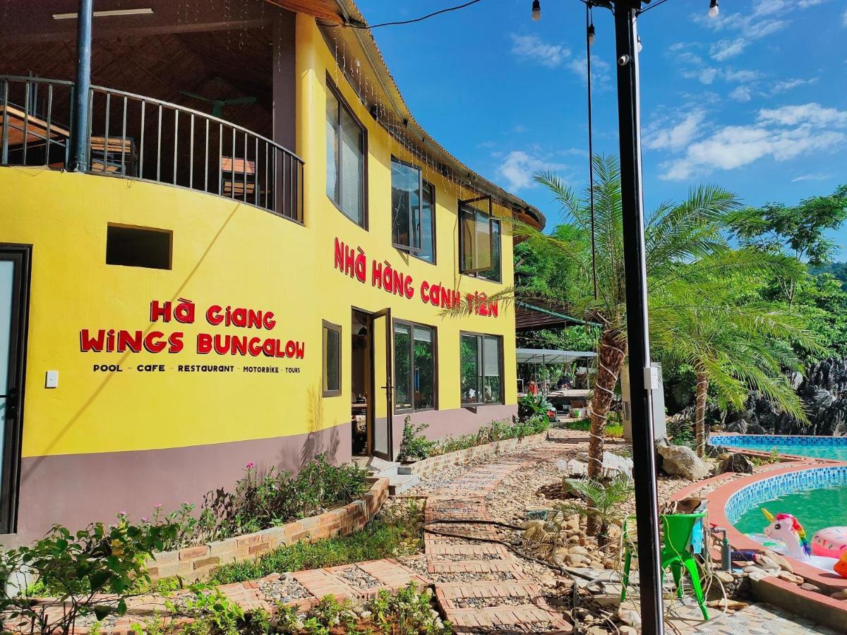 Wings Ha Giang Loop Bungalow ภายนอก รูปภาพ