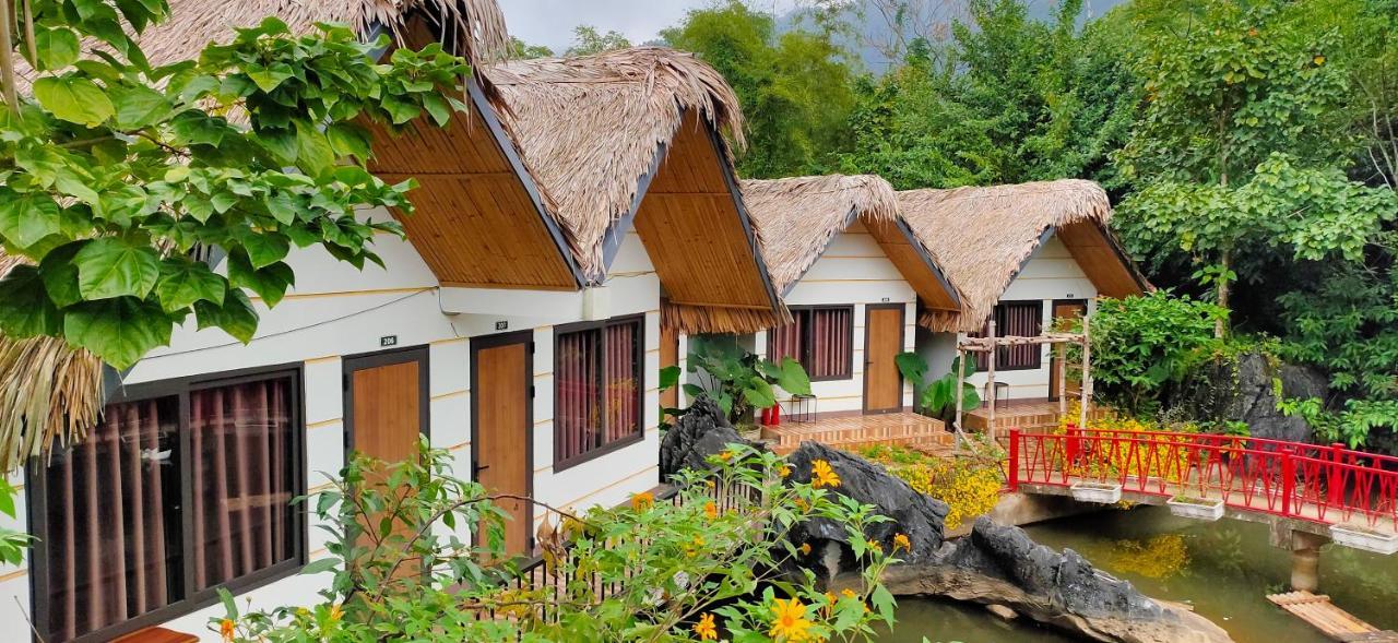 Wings Ha Giang Loop Bungalow ภายนอก รูปภาพ