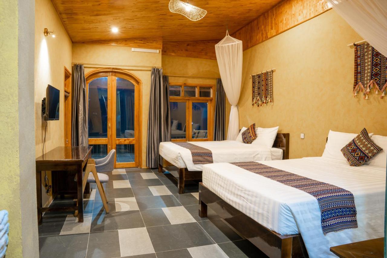 Wings Ha Giang Loop Bungalow ภายนอก รูปภาพ