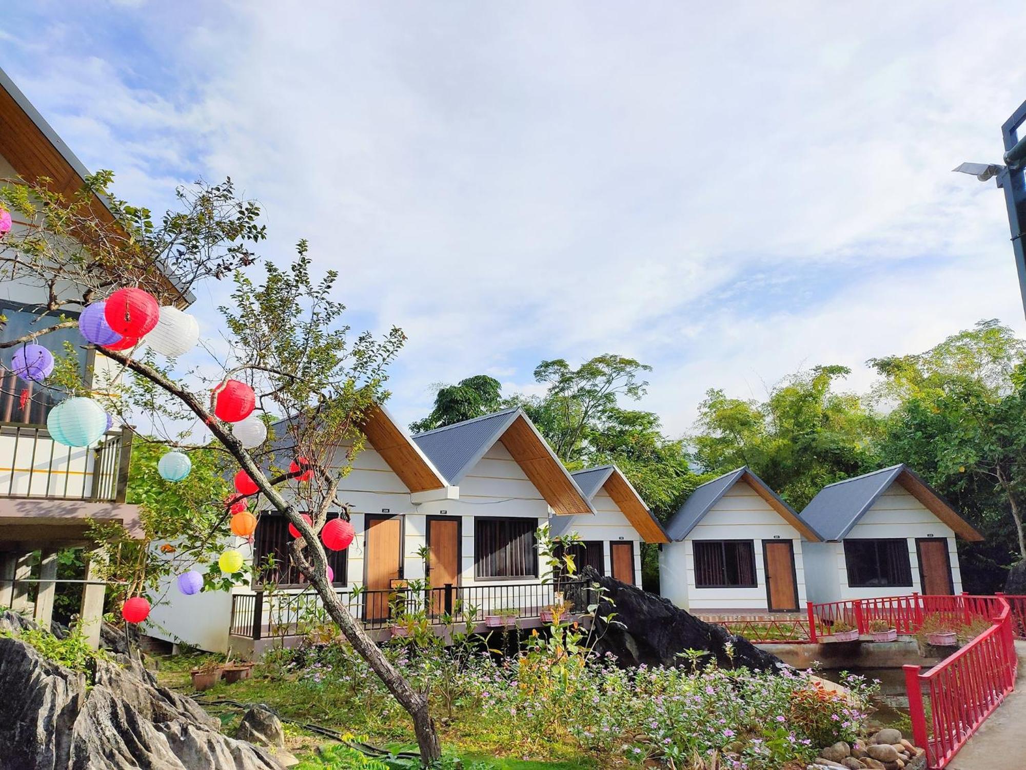 Wings Ha Giang Loop Bungalow ภายนอก รูปภาพ