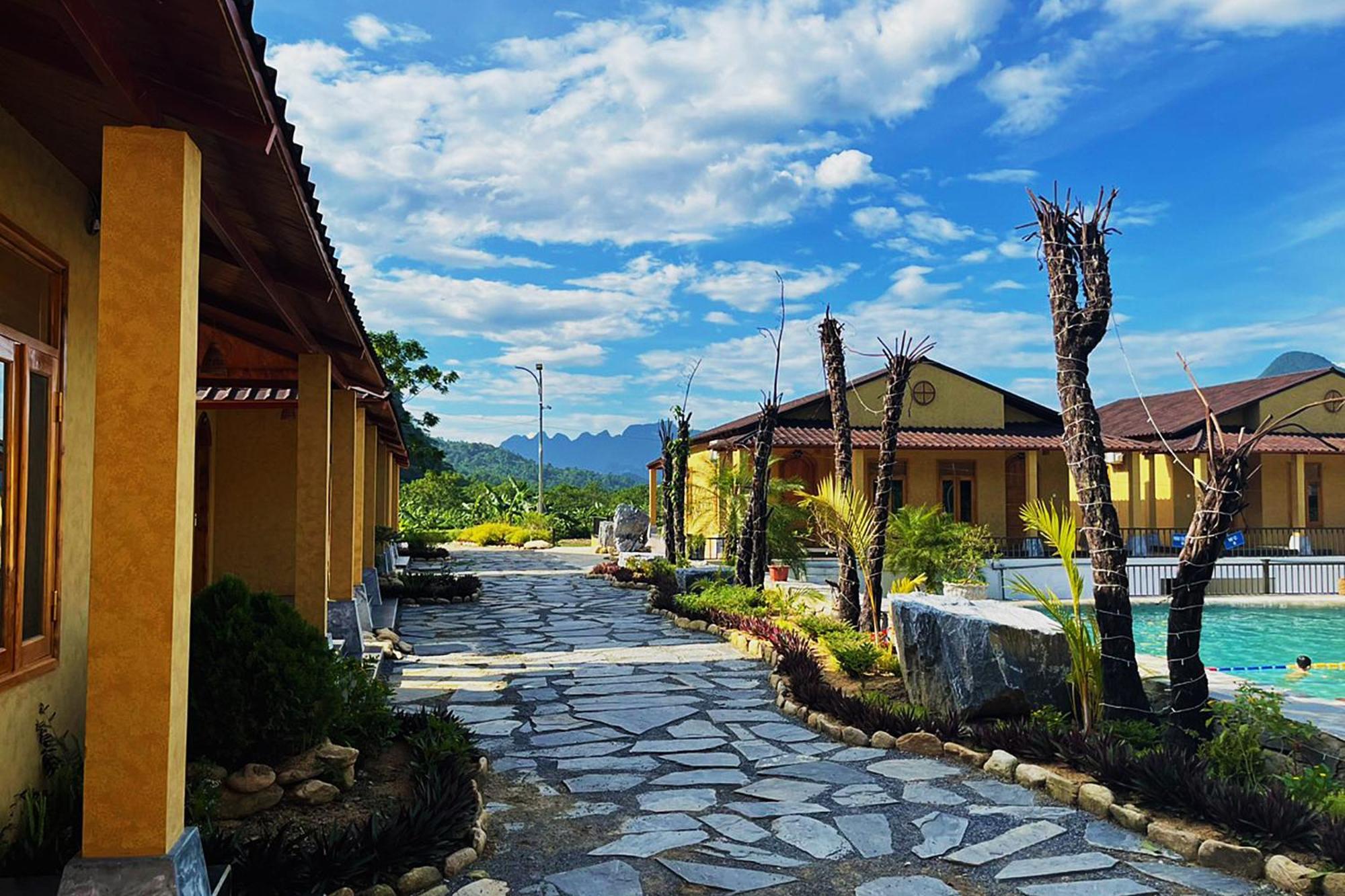 Wings Ha Giang Loop Bungalow ภายนอก รูปภาพ